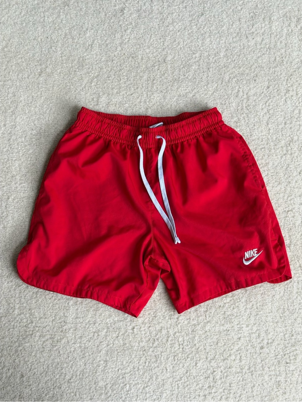 Nike Men's Red Athletic Shorts XS